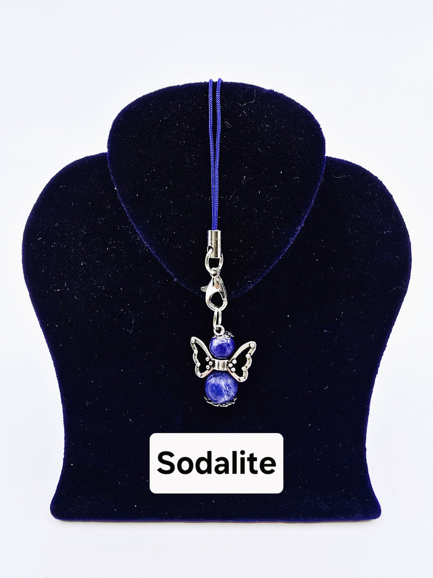 Ange porte-bonheur - Sodalite