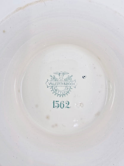 Assiette sur pied - Villeroy & Boch Mettlach 1562