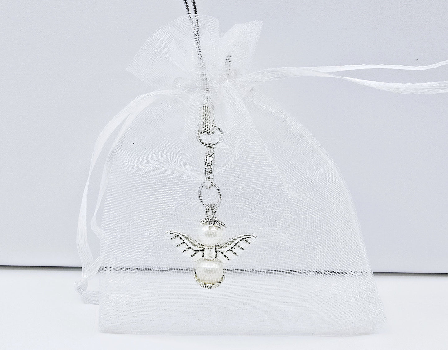 Ange porte-bonheur - Perle d'eau douce