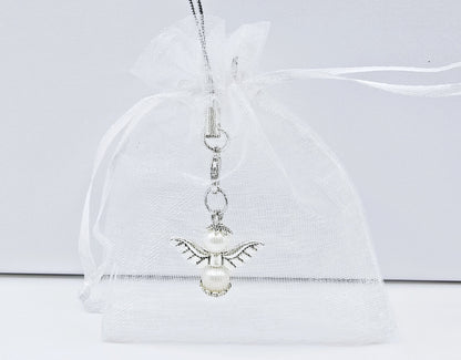 Ange porte-bonheur - Perle d'eau douce