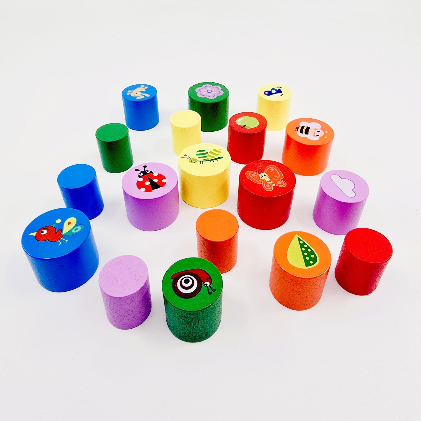 Jeu d'équilibre en bois - Tortue