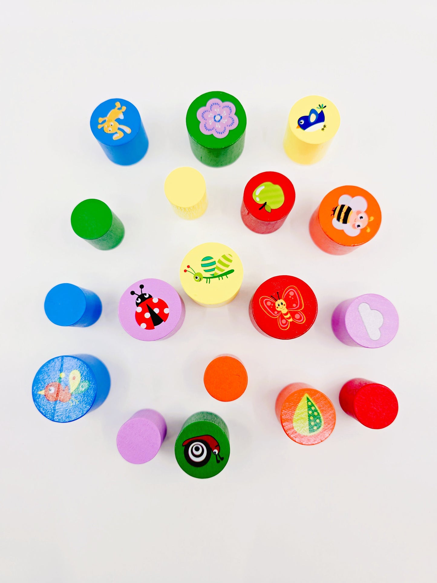 Jeu d'équilibre en bois - Tortue