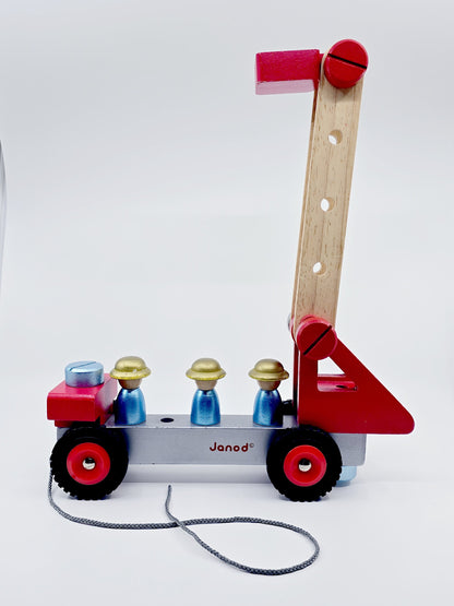 Camion de pompiers en bois – Janod