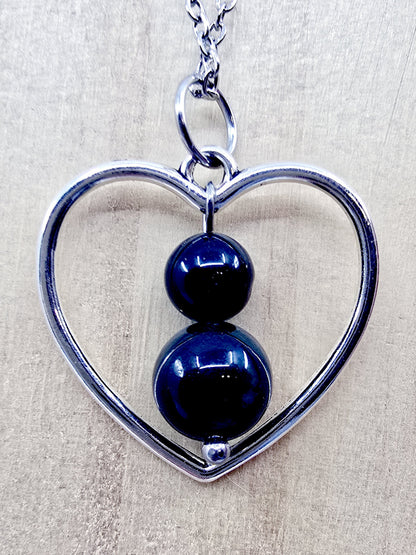 Collier Amor - Agate mousse