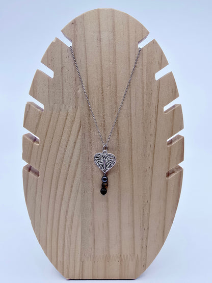 Collier butterfly - Pierres de protection