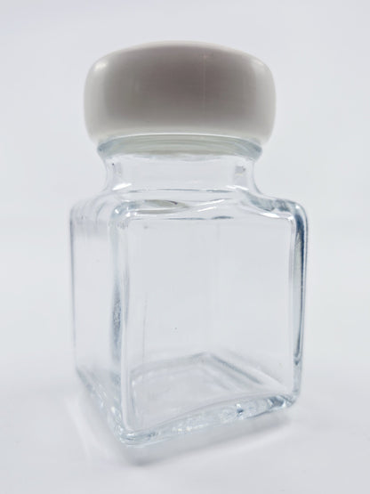 Pot à épices ancien en verre – Ensemble de 15 pièces