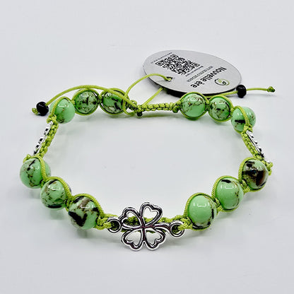 Bracelet - Jaspe impérial vert