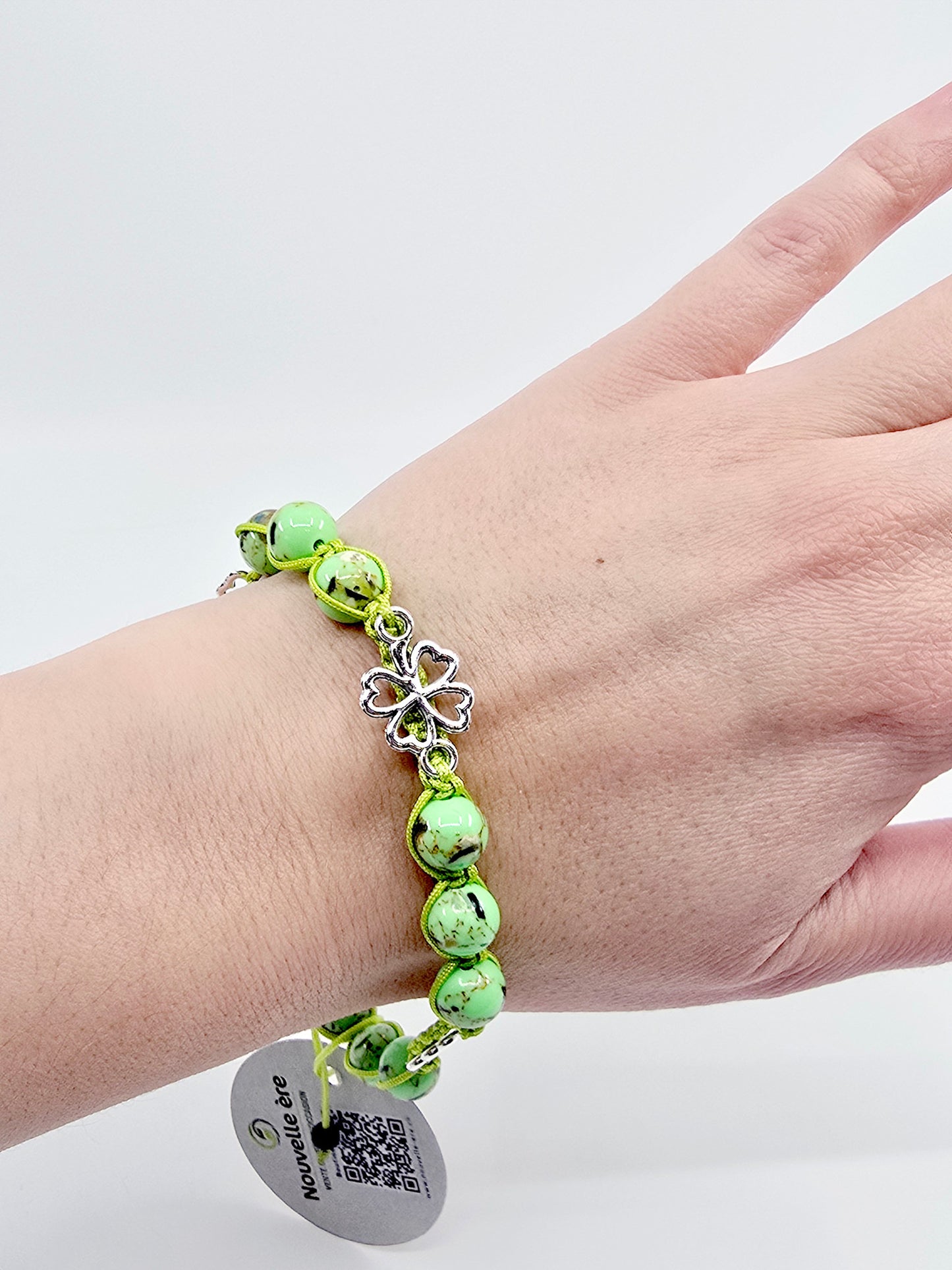 Bracelet - Jaspe impérial vert