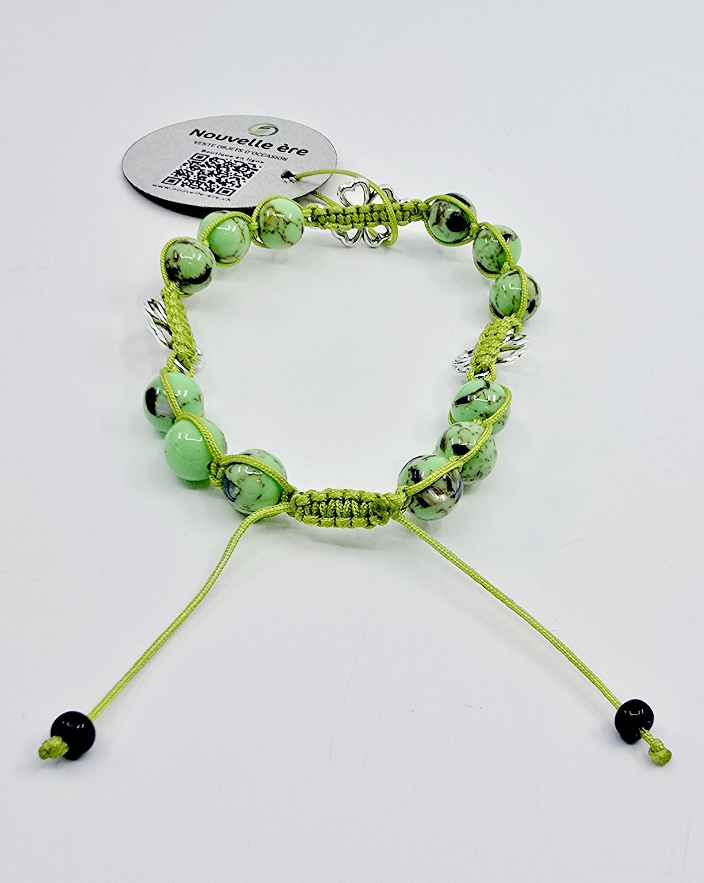 Bracelet - Jaspe impérial vert
