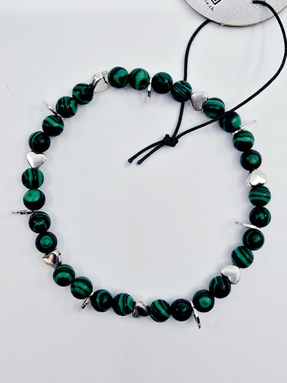 Bracelet Maya - Malachite