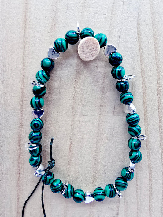 Bracelet Maya - Malachite