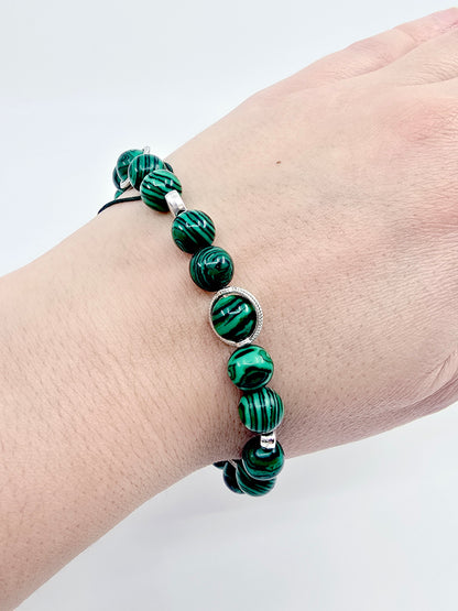 Bracelet Malia - Malachite
