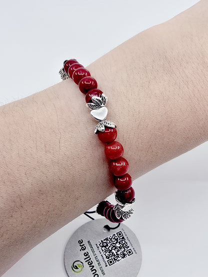 Bracelet Lénaïs - Cornaline