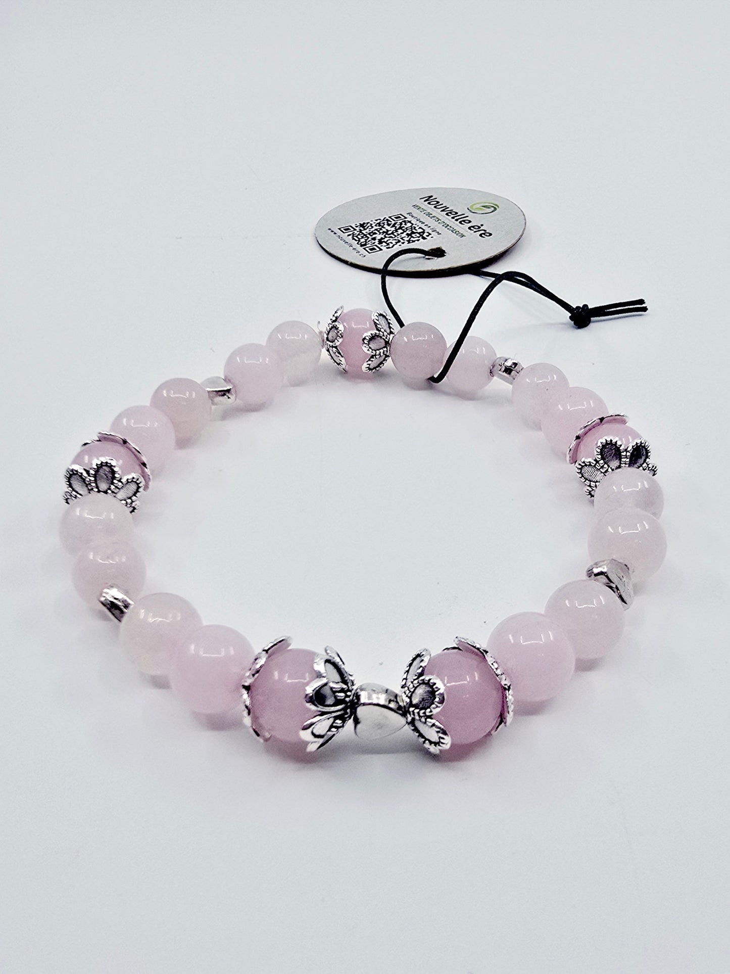 Bracelet Rosalia - Quartz rose