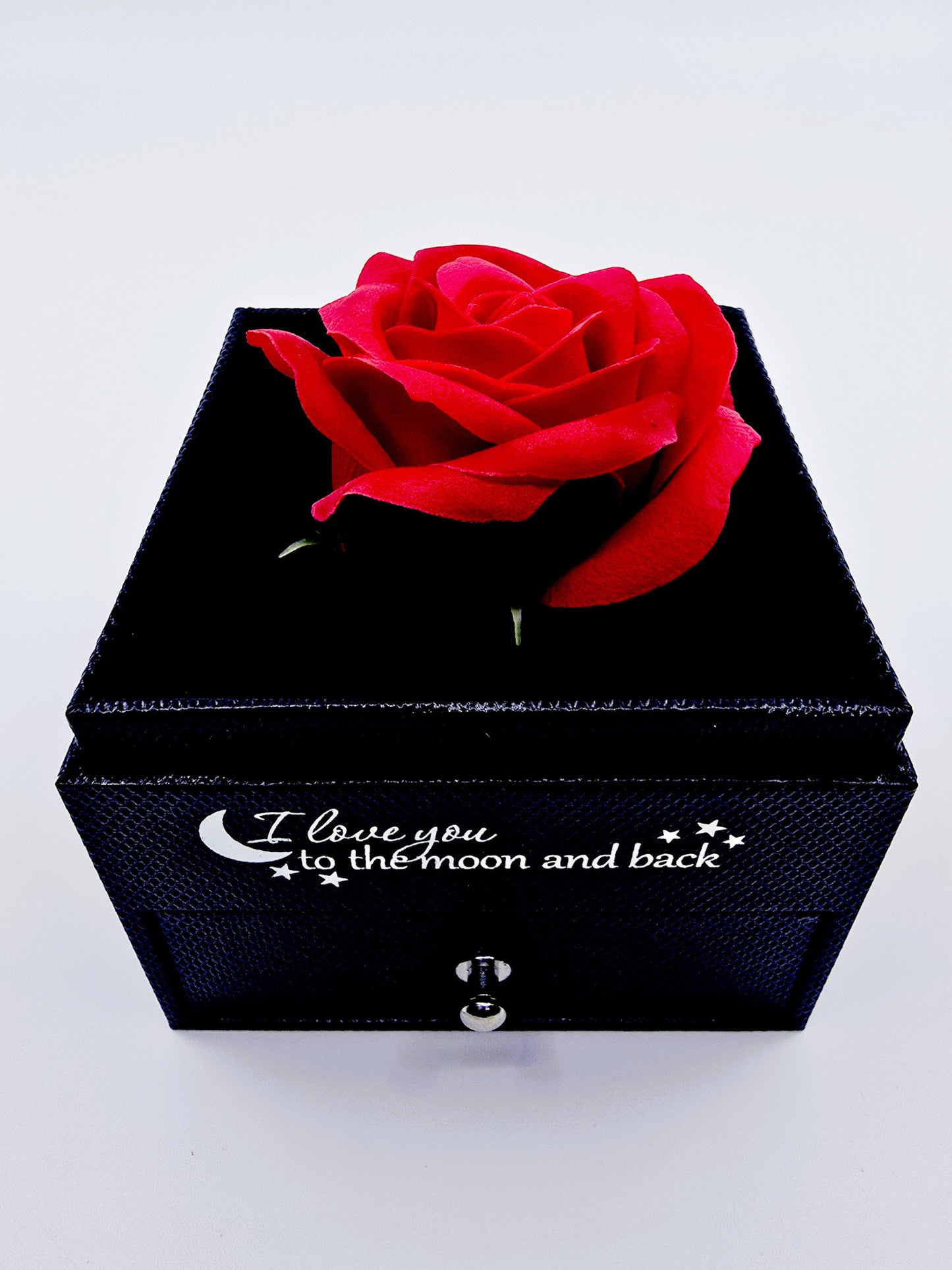 Coffret rose et collier - I Love You to the moon and back