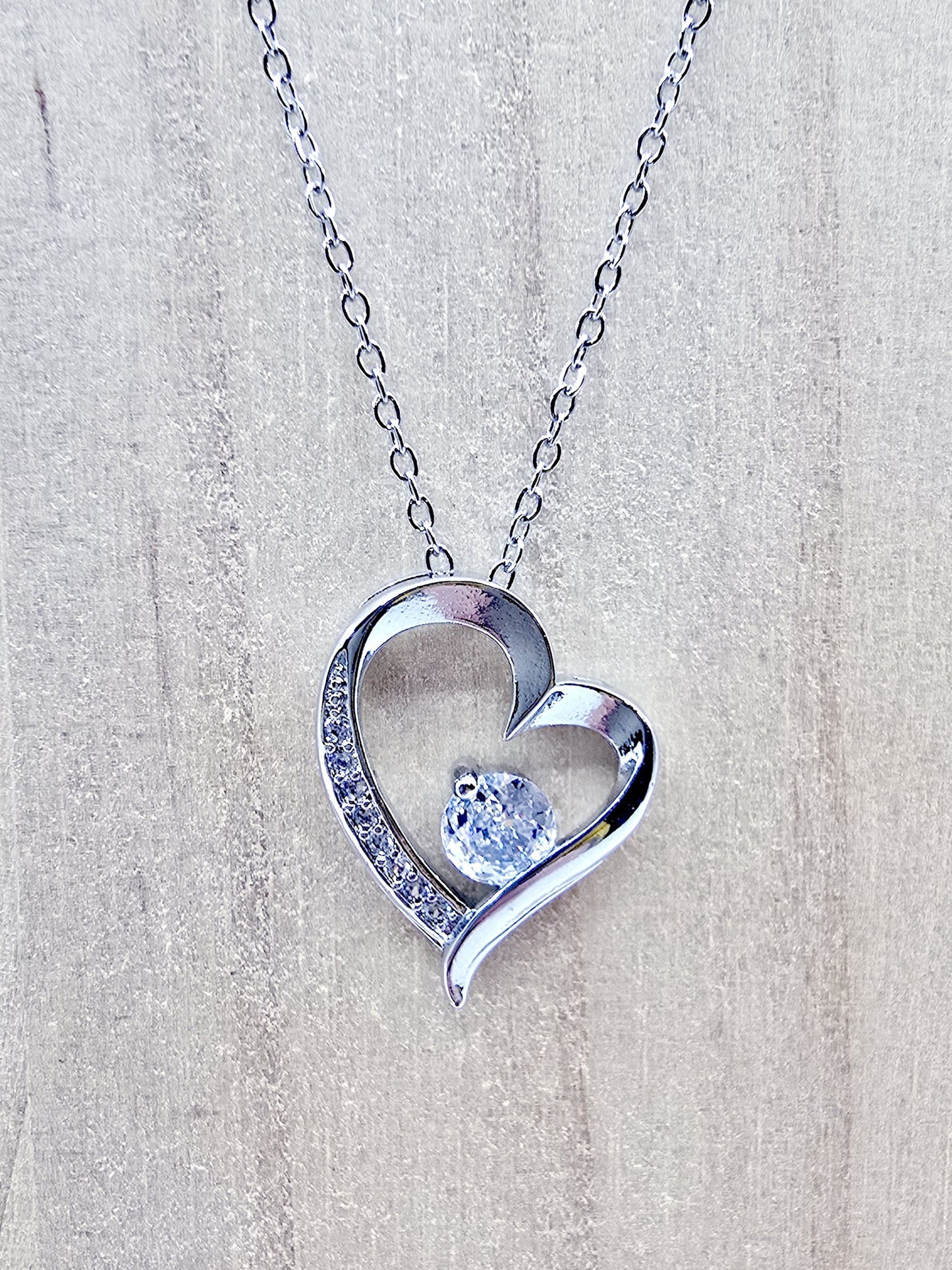 Coffret rose et collier - I Love You to the moon and back