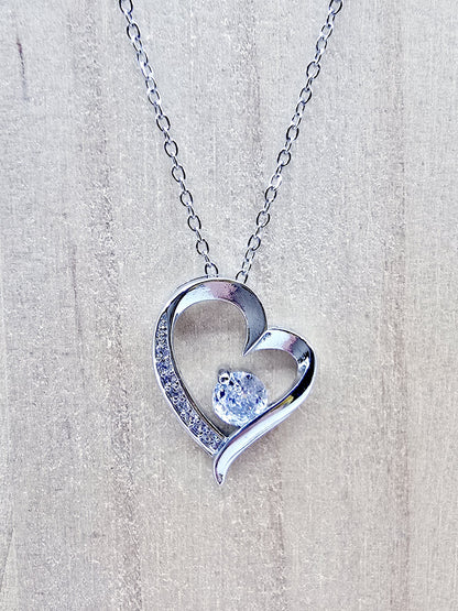Coffret rose et collier - I Love You to the moon and back