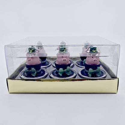 Bougie - Coffret cochon porte-bonheur