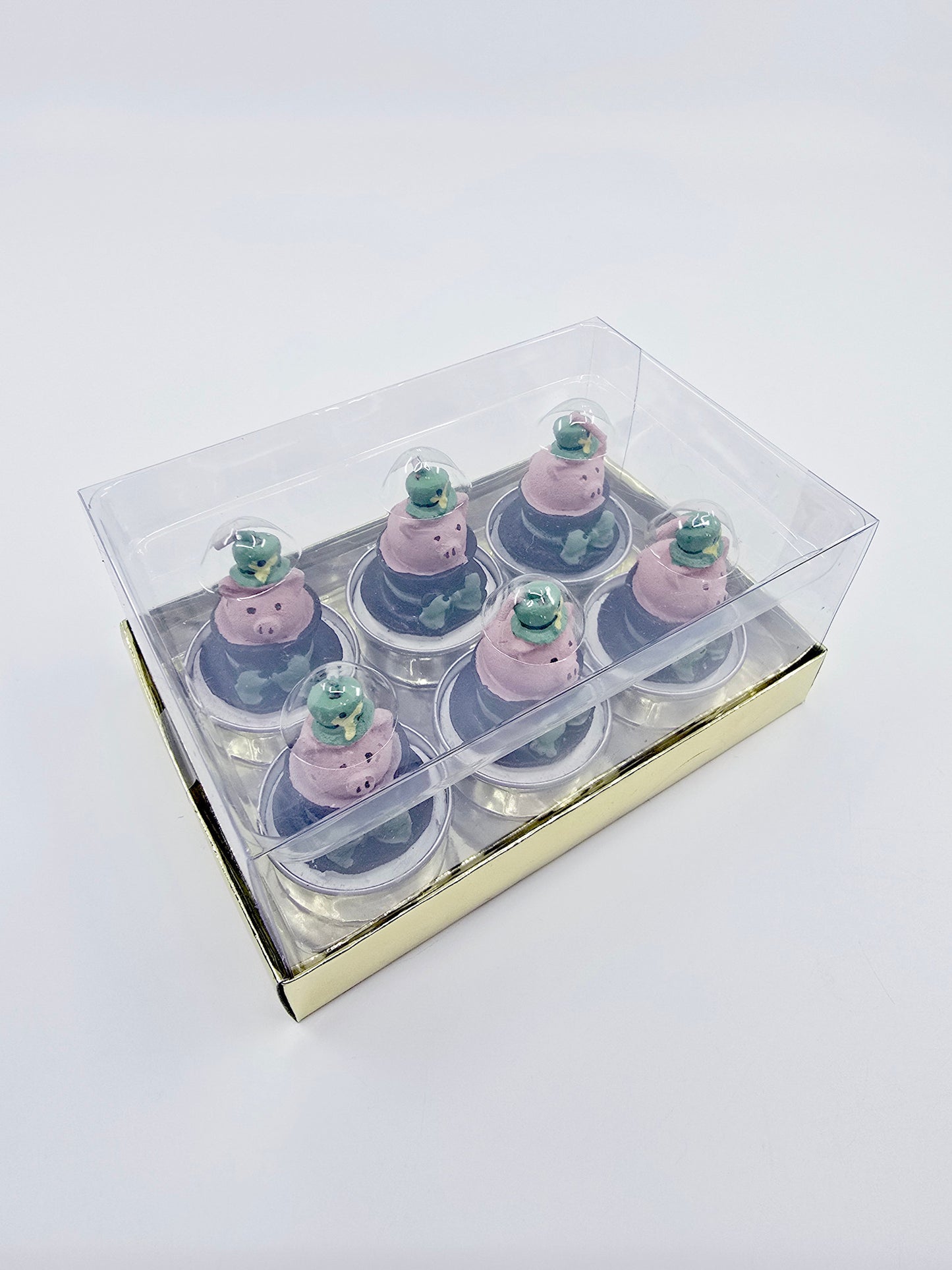 Bougie - Coffret cochon porte-bonheur