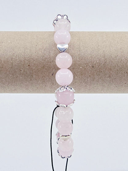 Bracelet Rosalia - Quartz rose
