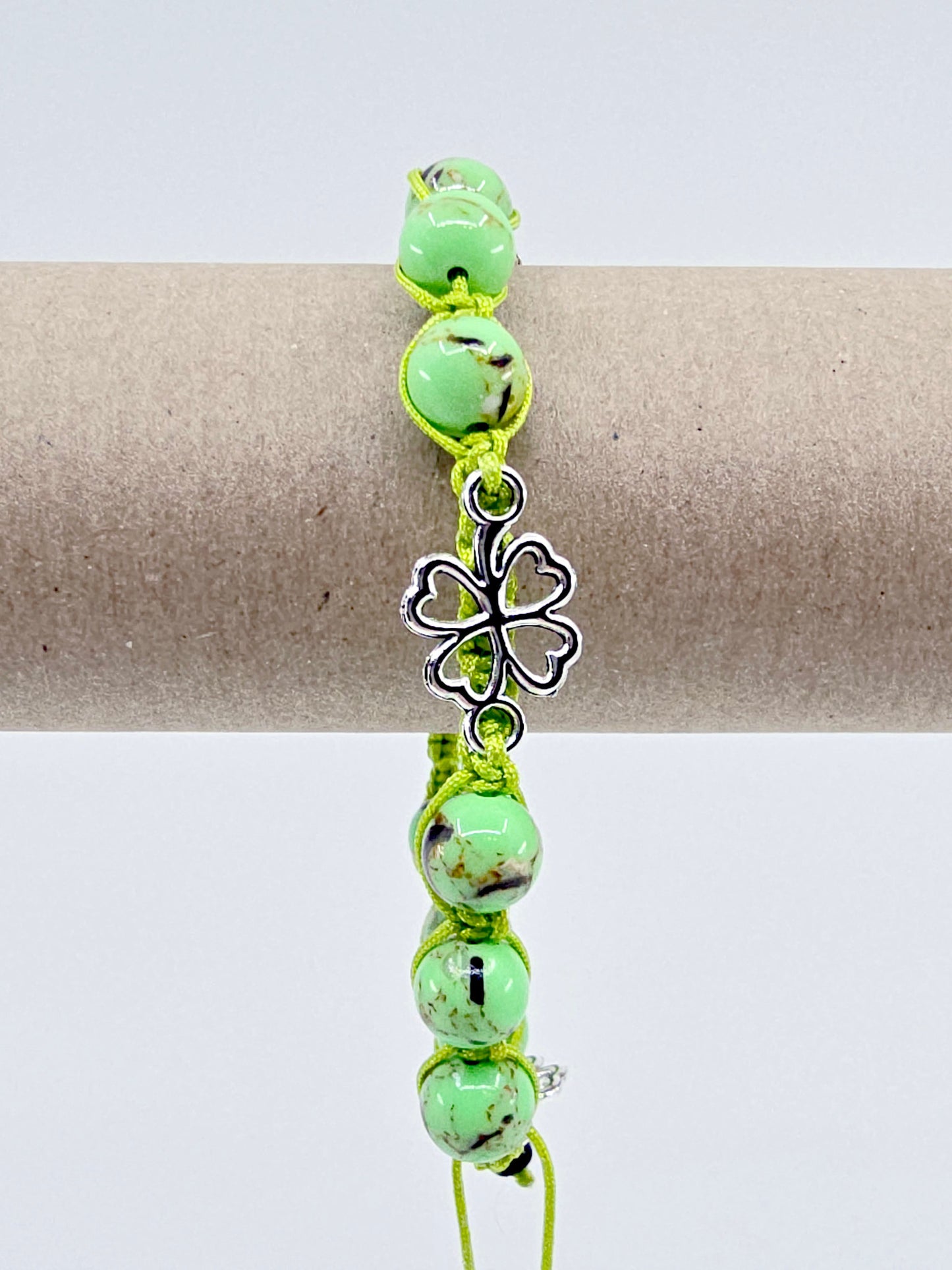 Bracelet - Jaspe impérial vert