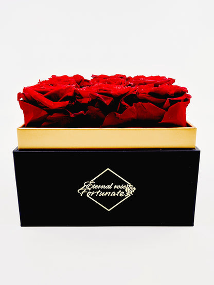 Ecrin de roses éternelles - Passion amoureuse