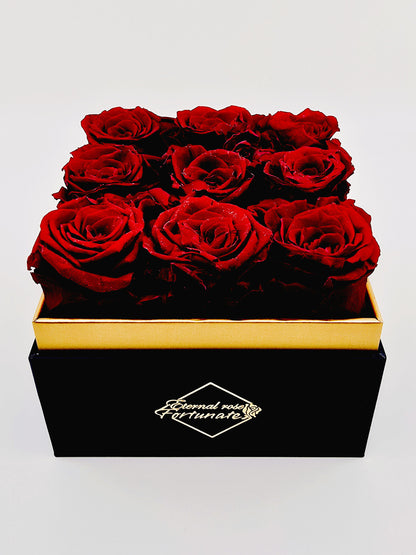 Ecrin de roses éternelles - Passion amoureuse