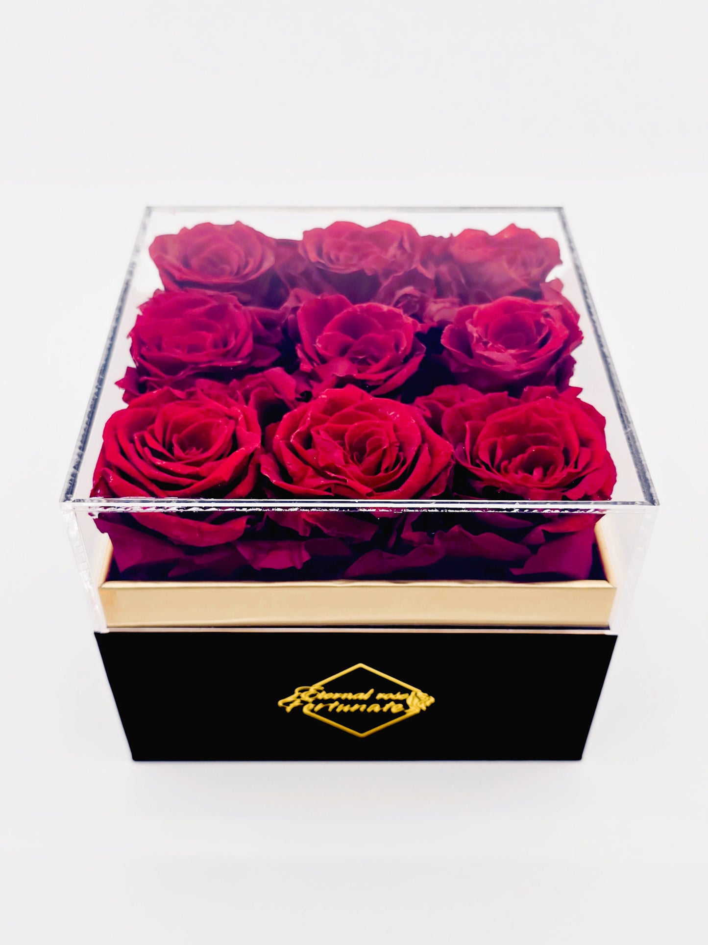 Ecrin de roses éternelles - Passion amoureuse