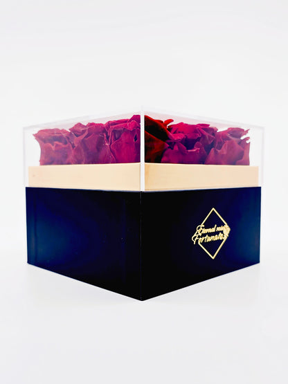 Ecrin de roses éternelles - Passion amoureuse
