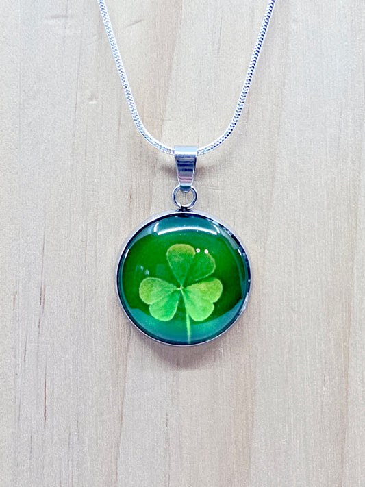 Collier cabochon - Chance