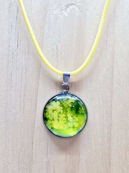 Collier cabochon - Happiness