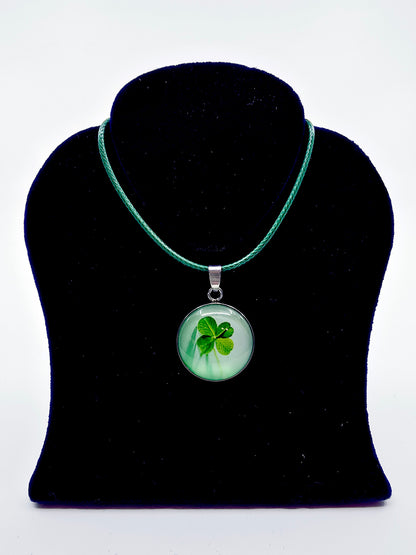 Collier cabochon - Luck