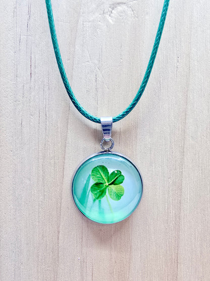 Collier cabochon - Luck