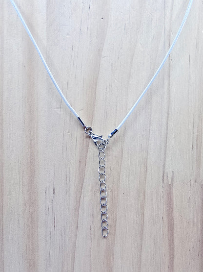 Collier cabochon - Trèfle en harmonie