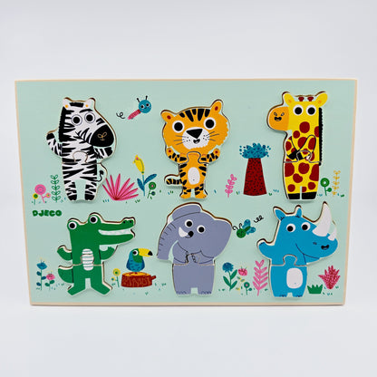 Puzzle relief Coucou-Croco