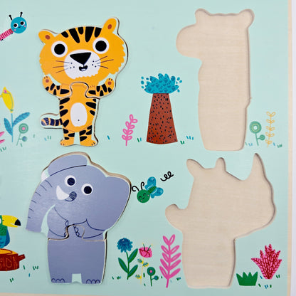 Puzzle relief Coucou-Croco