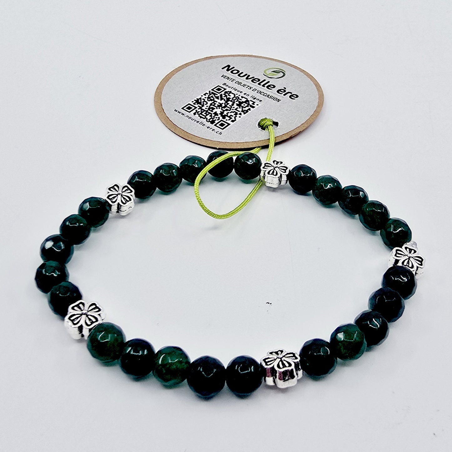 Bracelet Callie - Calcédoine facettée