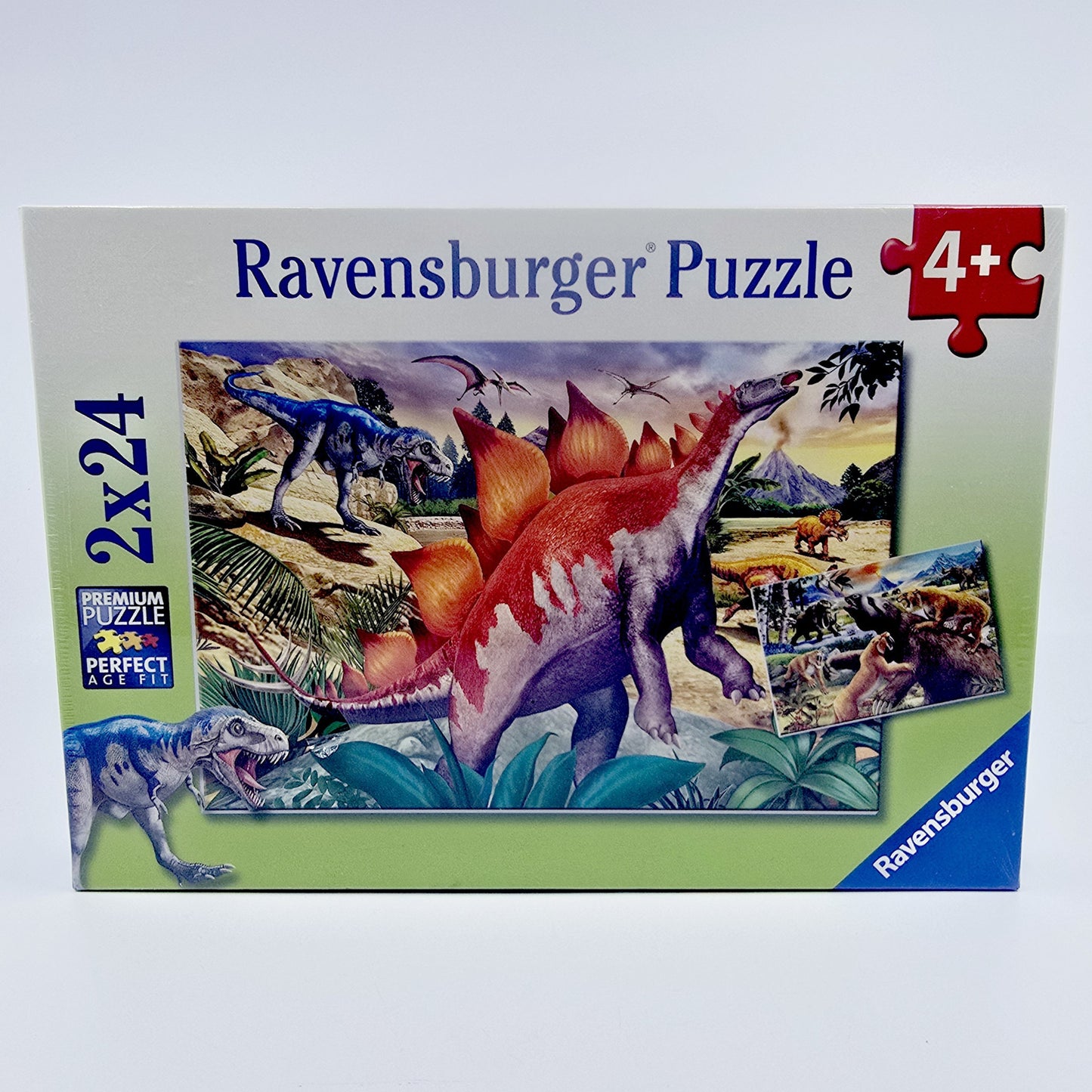 Puzzle - Mammouths et dinosaures