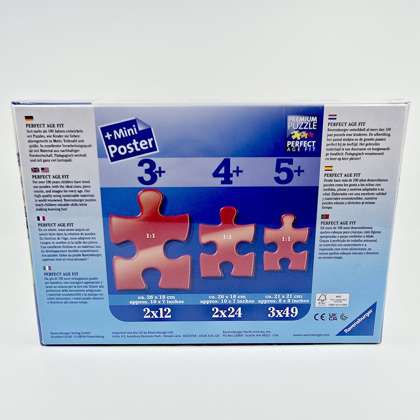 Puzzle - Mammouths et dinosaures