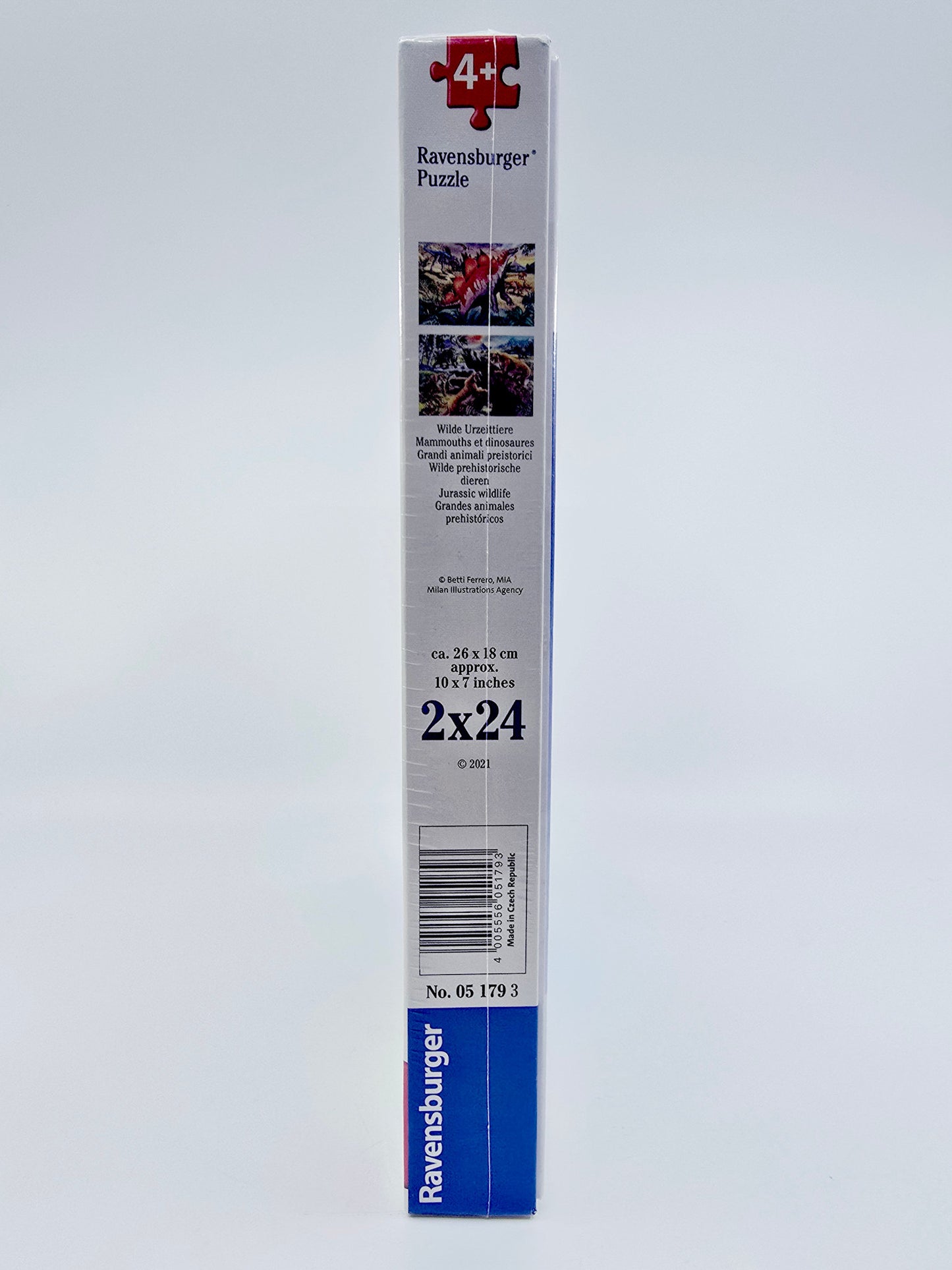 Puzzle - Mammouths et dinosaures