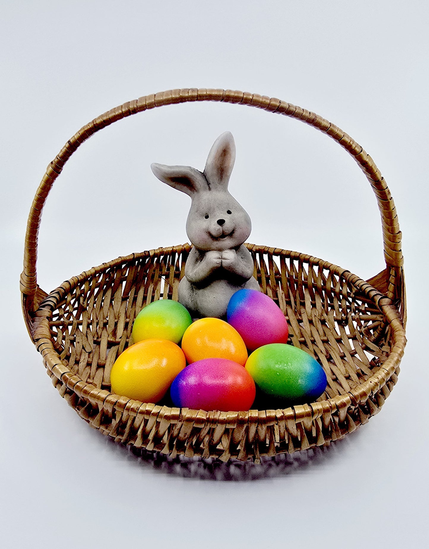 Panier en osier ovale