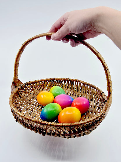 Panier en osier ovale