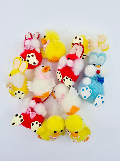 Figurine de Pâques en mousse (11 pièces)