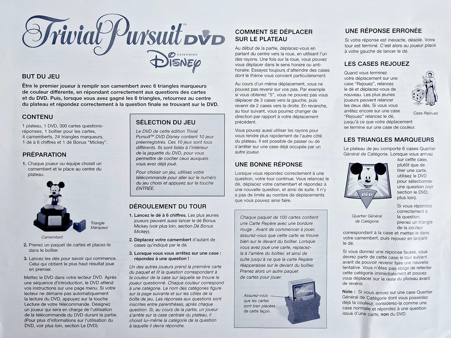 Trivial Pursuit Disney DVD