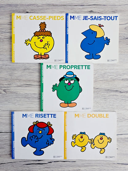 Livre - Lot de 5 livres Monsieur Madame
