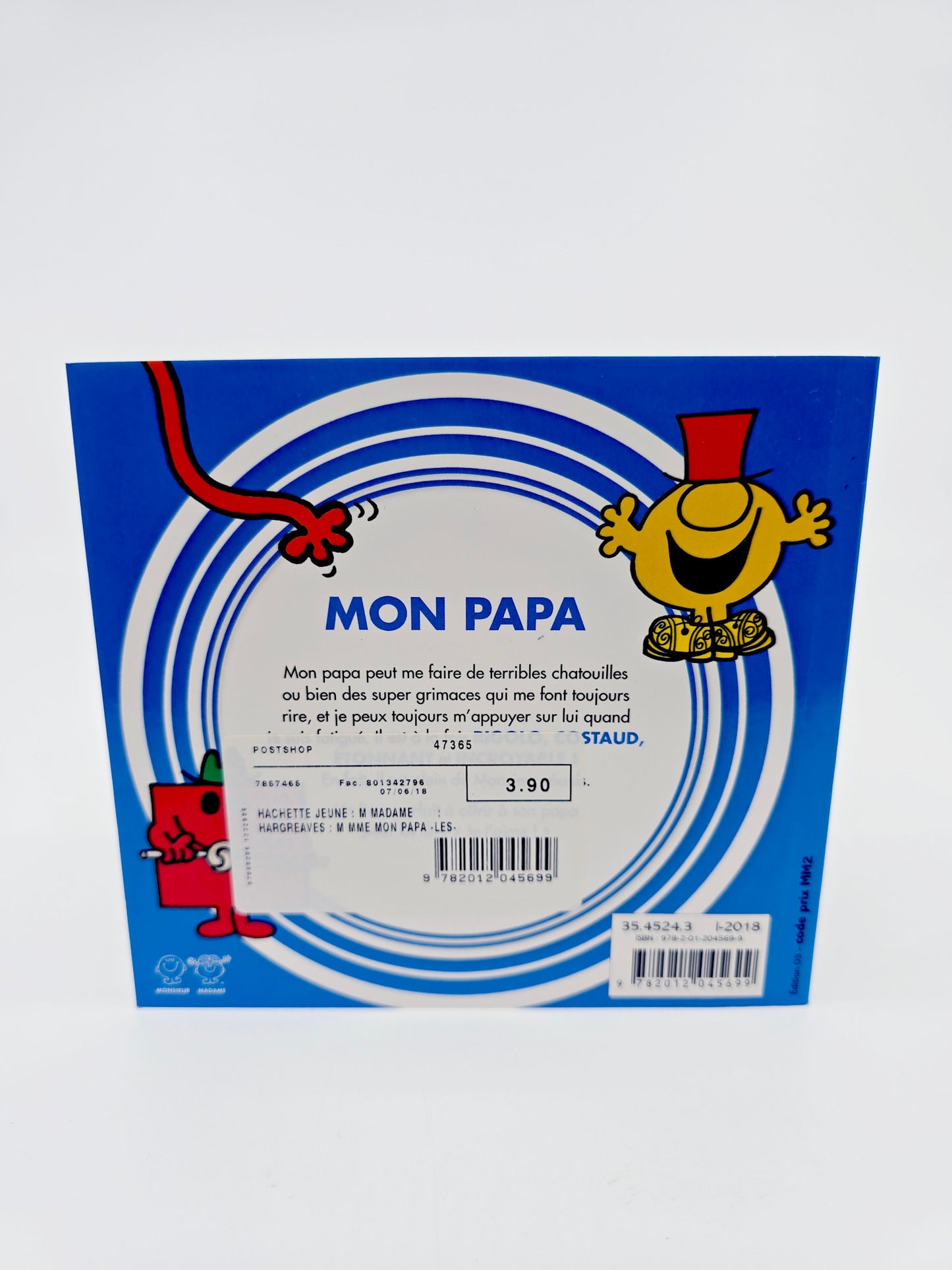 Livre - Les Monsieur Madame Mon Papa