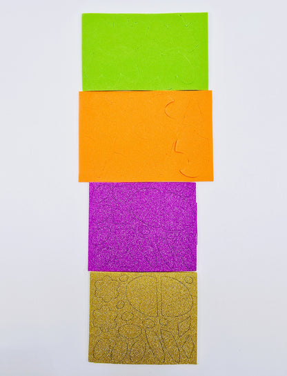 Kit de création de figurines en mousse – lapins et leur carotte