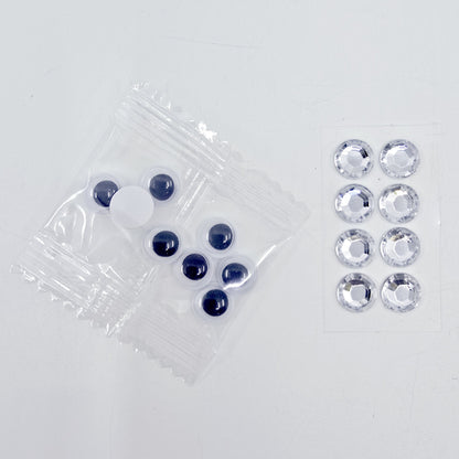 Kit de création de figurines en mousse – lapins et leur carotte