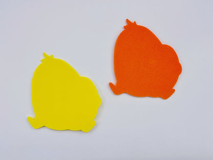 Kit de création de figurines en mousse – poussins et leur œuf
