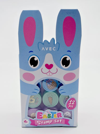 Tampons festifs de Pâques (12 pièces) - Lapin
